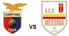 Casertana ACR Messina partita 13 giornata campionato lega pro 2 divisione